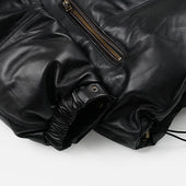 Snowdon Leather Down Jacket