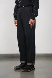 Organic Cotton Denim Trousers