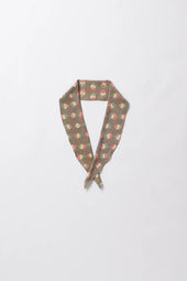 Vibrant Silk Bandhani Bandana