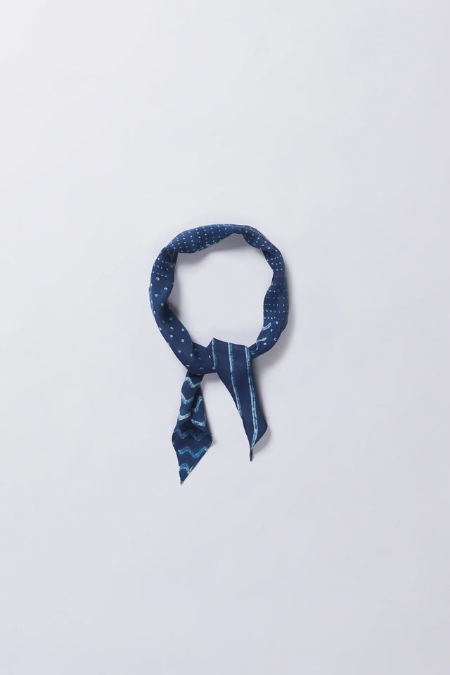 Screen Printed Bandana Silk