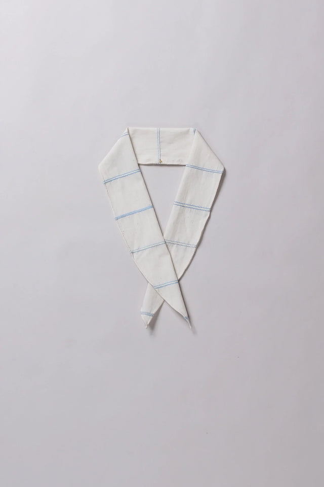 Ecru Striped Bandana