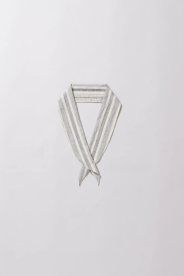 Striped Bandana in Black