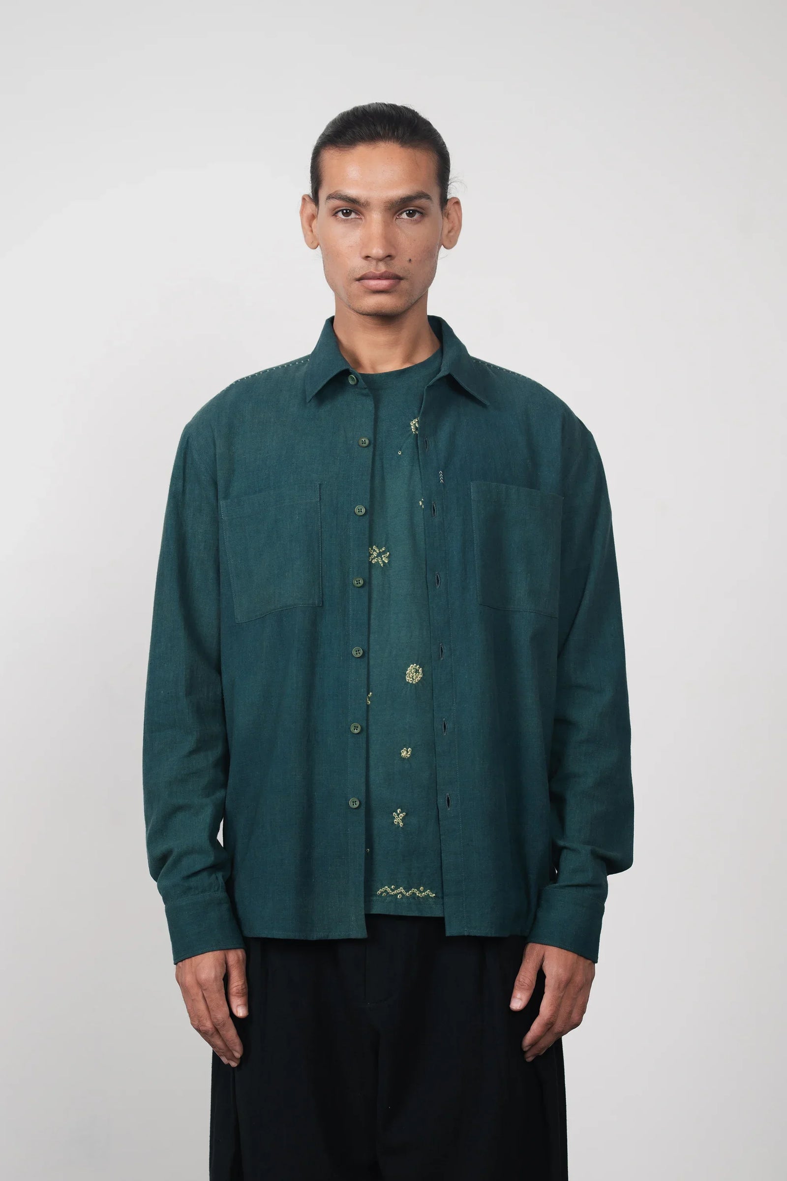 Cotton Shirt In
