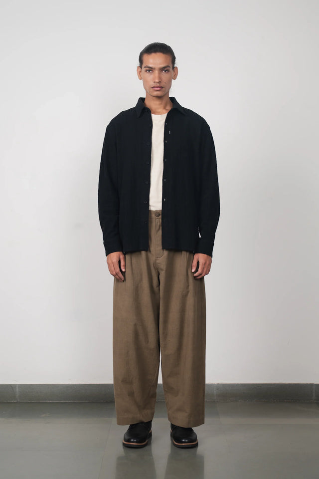 Relaxed Fit Organic Cotton Shirt