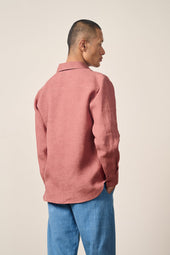 Relaxed Fit Linen Shirt In Rough