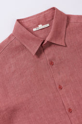 Relaxed Fit Linen Shirt In Rough