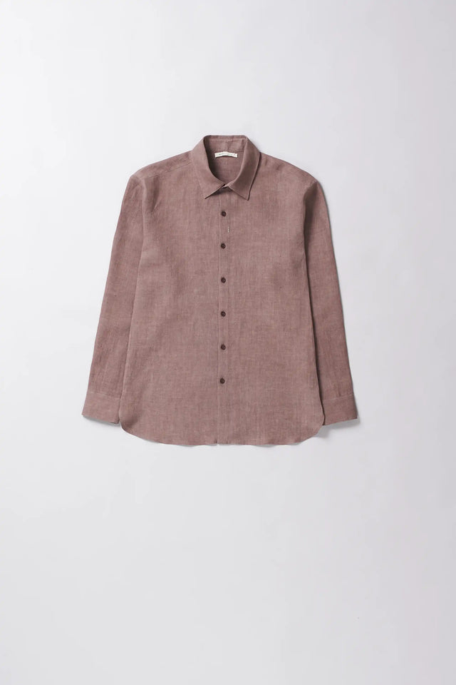 Linen Shirt in Old Rose