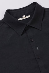 Relaxed Fit Linen Shirt In