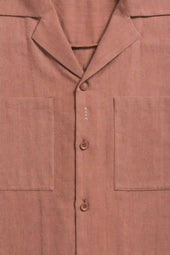 Rust Relaxed Camp Shirt