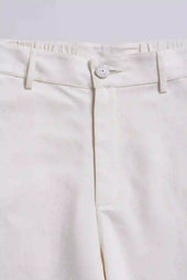 Ecru Regular Shorts