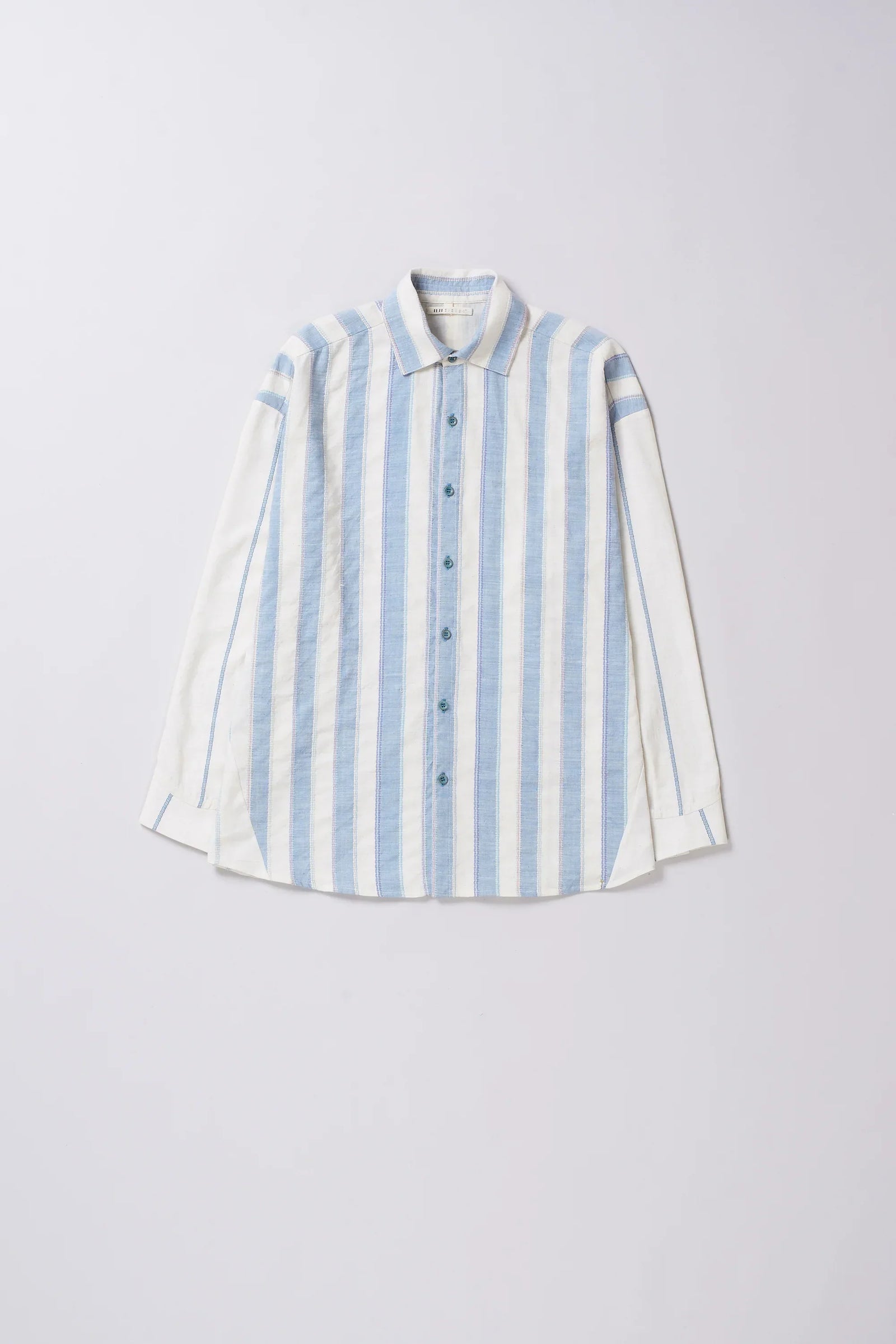 Ecru Classic Striped Shirt
