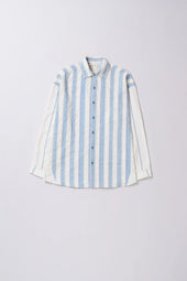 Ecru Classic Striped Shirt