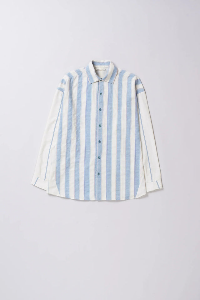 Ecru Classic Striped Shirt