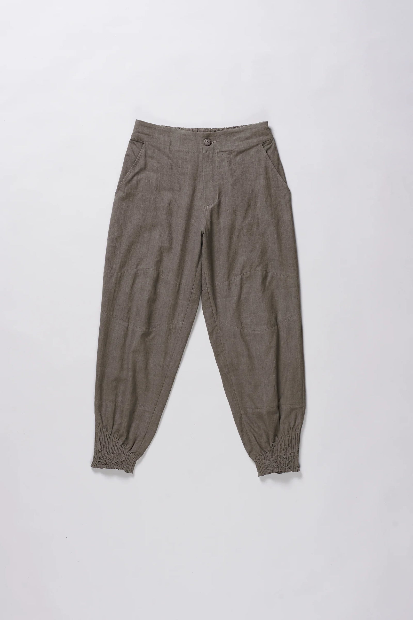 Ash Grey Woven Joggers