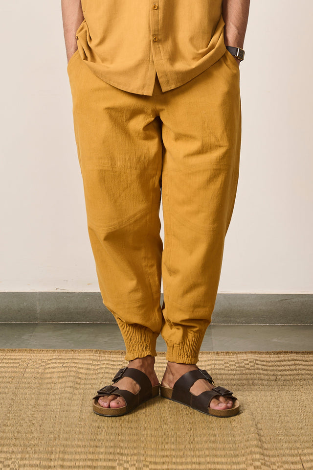 MUSTARD YELLOW JOGGERS