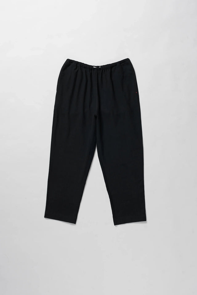 Cotton Elastic Pants In