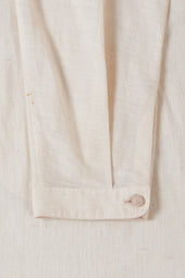 Ecru Kimono Full Sleeve Shirt