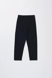 Tapered Fit Trousers in Black