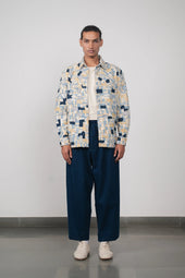 Denim Wide Leg Trousers
