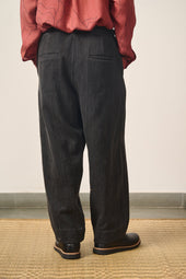 Midnight Indigo Handspun Cotton Denim Pant