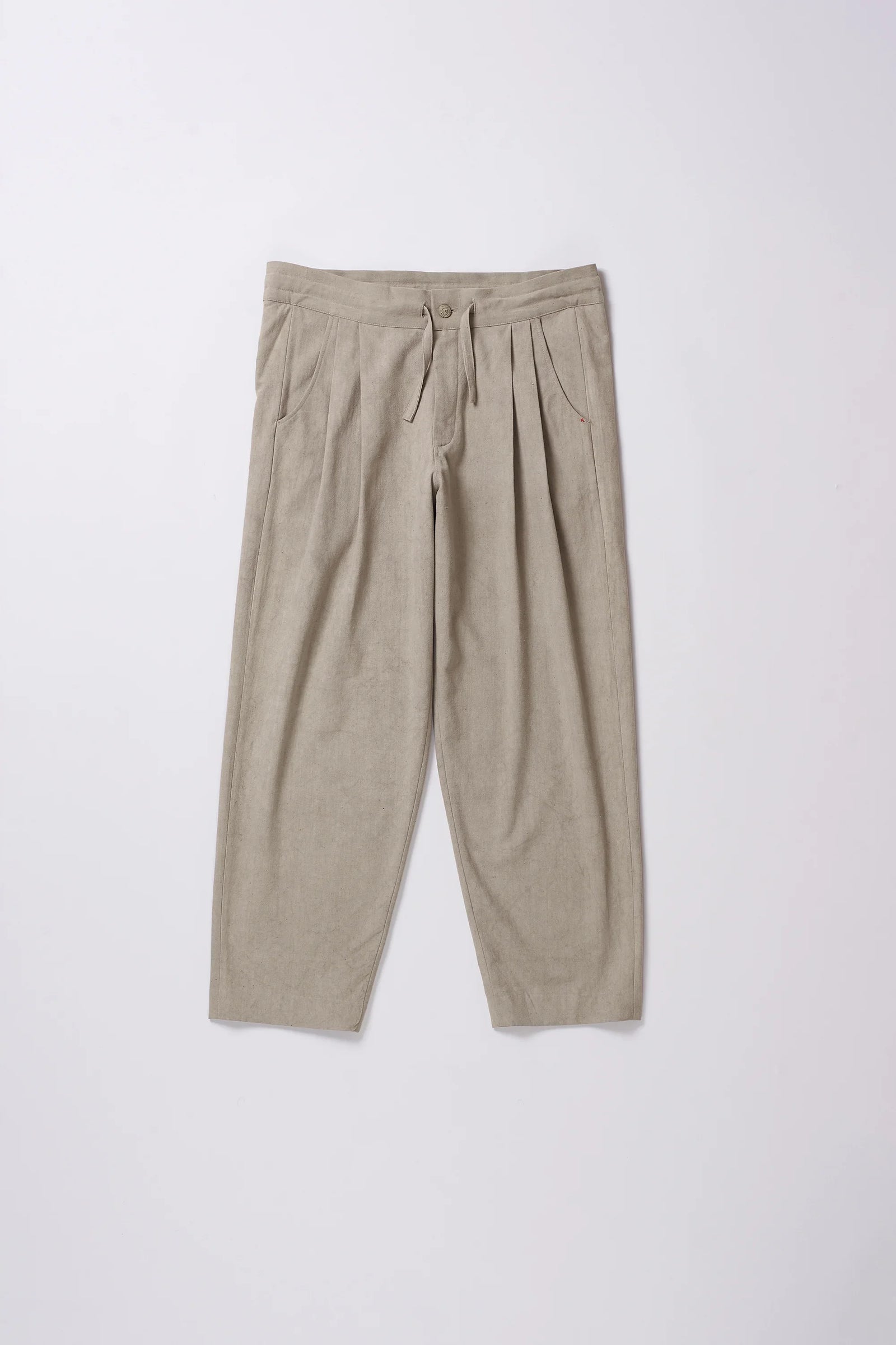 Smoke Handspun Organic Cotton Pant