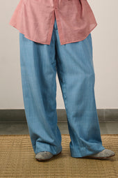 Sky Denim Comfort Trousers