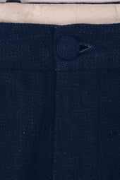 Denim Handspun Trousers In