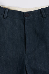 Midnight Indigo Mid Rise Denim Trousers