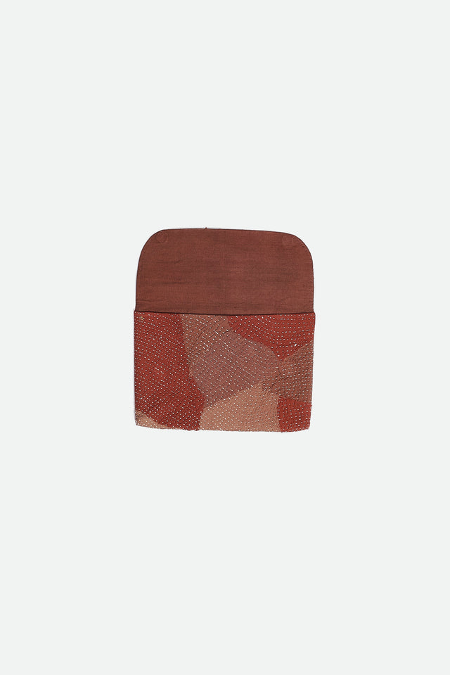 Red Patchwork Laptop Sleeve