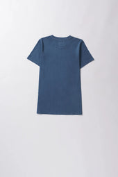 Estate Blue Cotton T Shirt