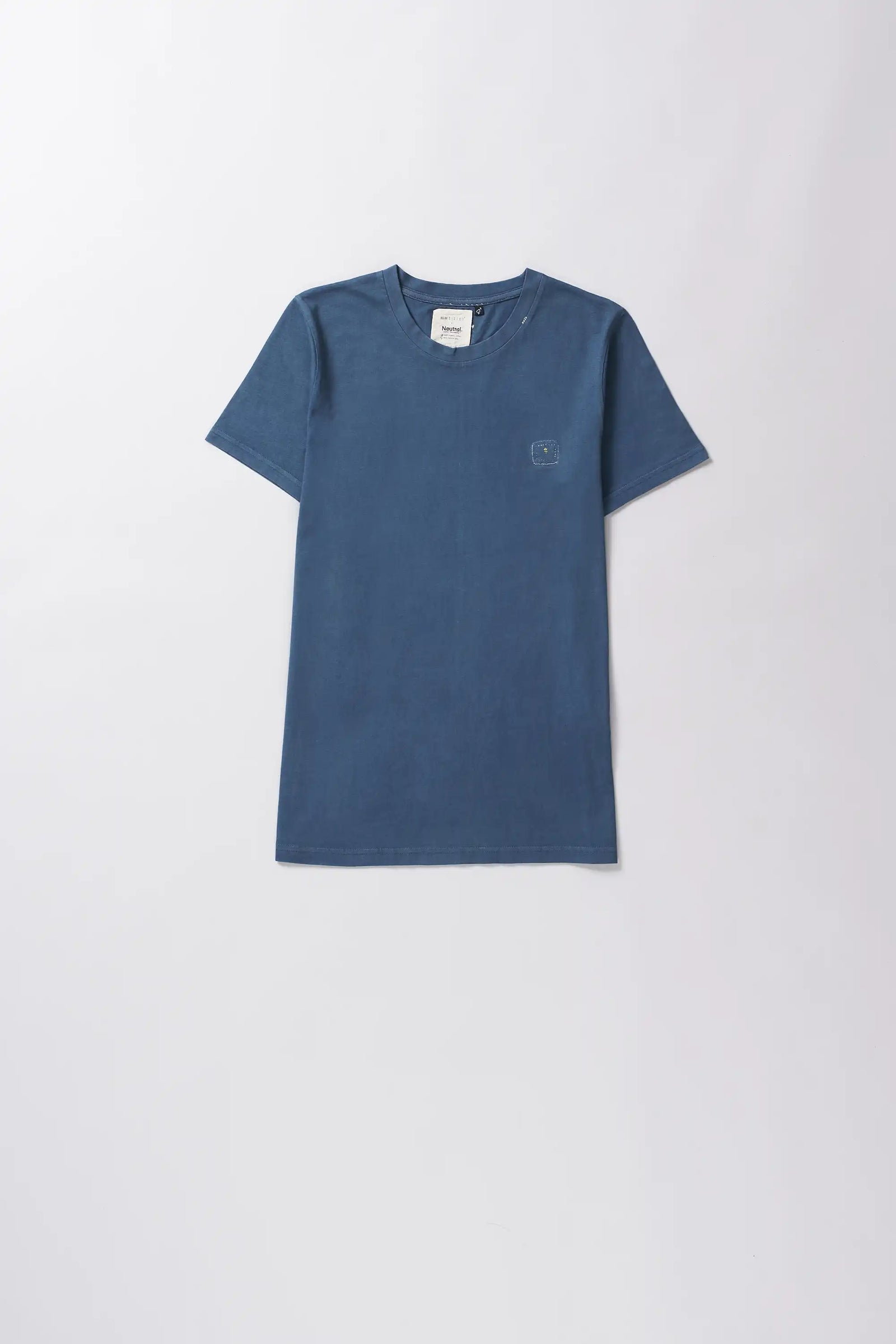 Estate Blue Cotton T Shirt