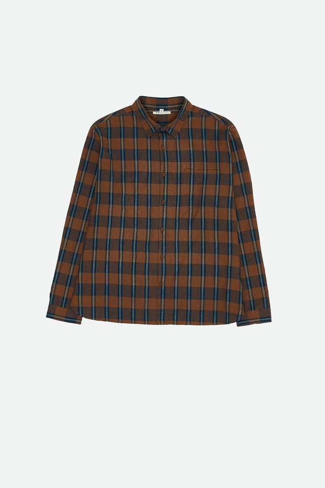 Multi Colour Yarn Dyed Spread Collar Shirt