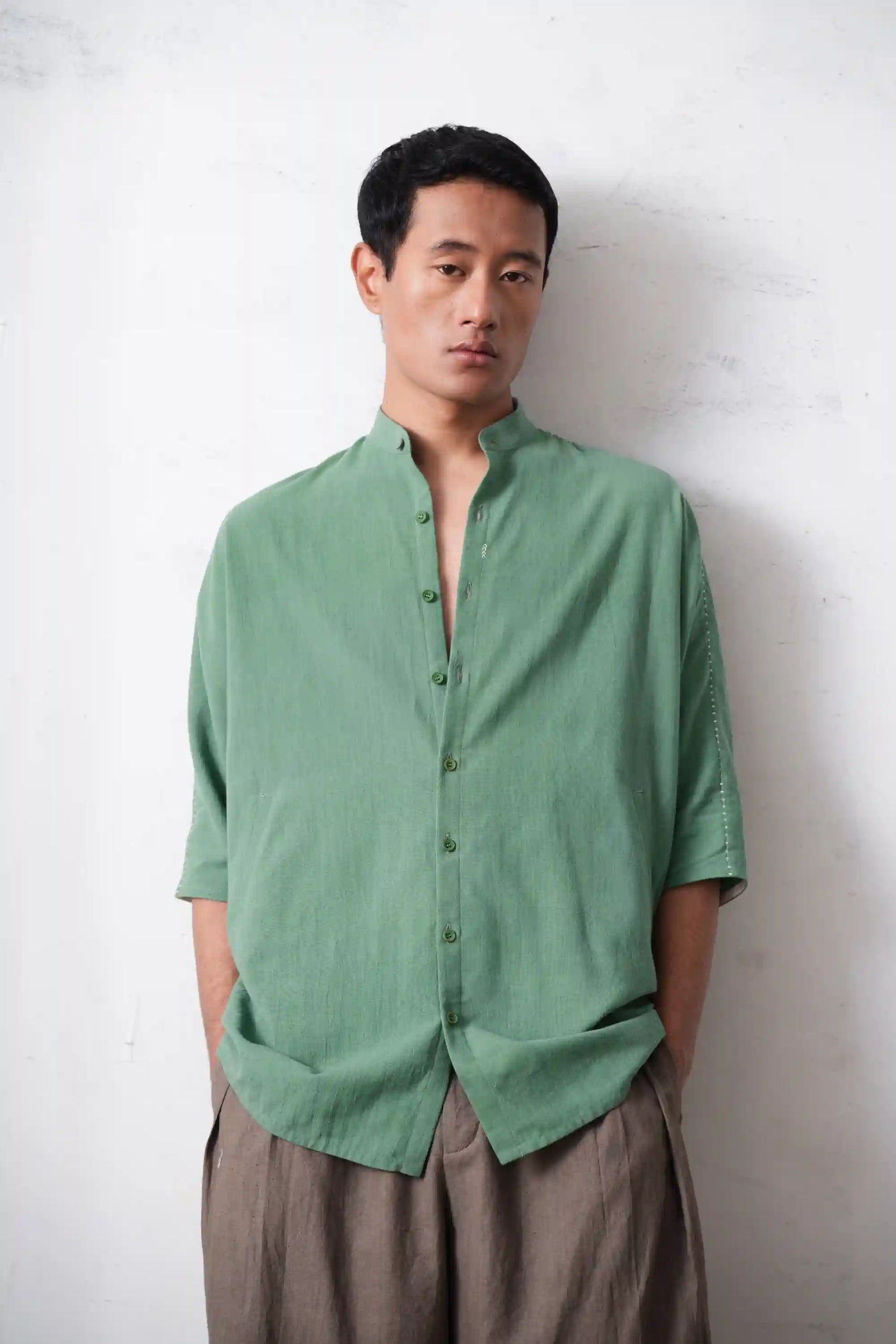 Turf Green Macca Shirt