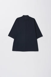 Black Kimono Sleeve Shirt