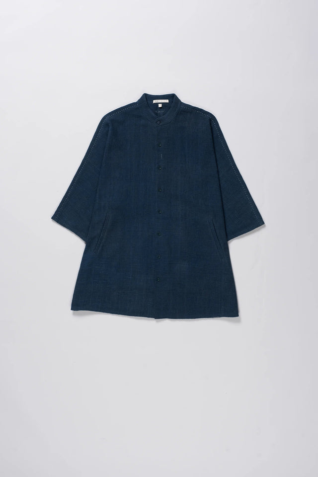 Cotton Shirt Kimono Sleeve
