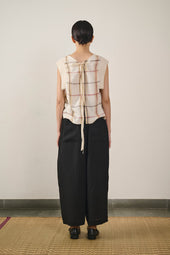 Sleeveless Boxy Top