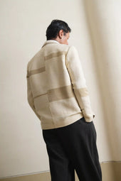 Statement Patchwork Jacket In