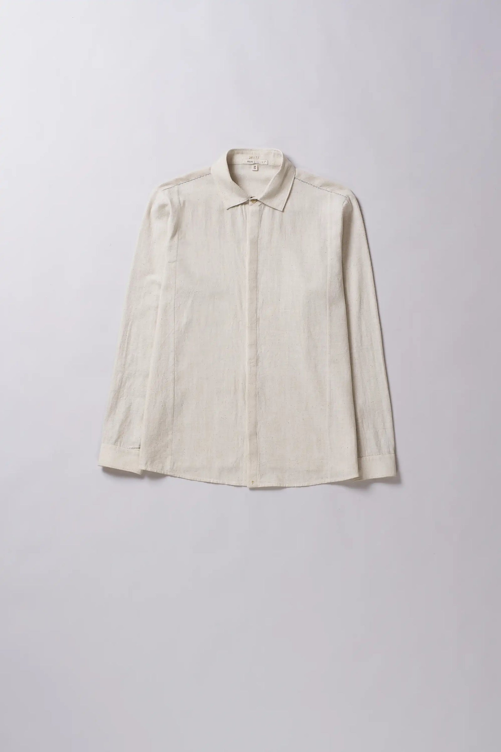 Ecru Comfort Fit Pan Shirt