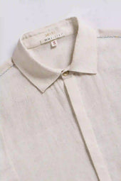 Ecru Comfort Fit Pan Shirt