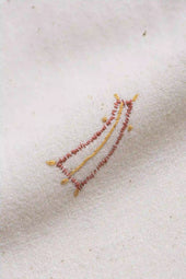 Ecru Embroidered Relaxed Shirt