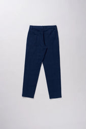 Denim Pleated Trousers