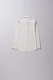 Ecru Cotton Silk Shirt