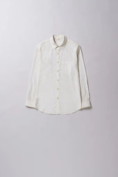 Ecru Cotton Silk Shirt