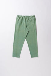 Turf Green Tapered Trouser with Drawstring