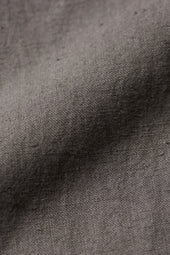 Ash Grey Cotton Pleated Trousers