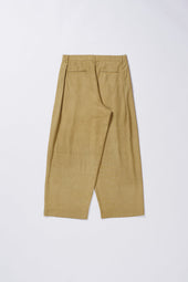 Flaxen Pleated Trousers