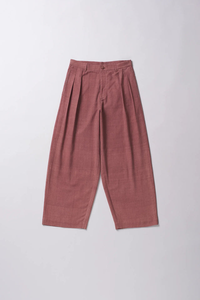 Rouge Pink Wide Trousers