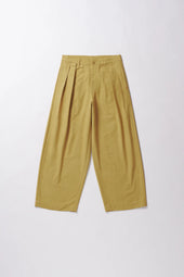 Ochre Wide Trousers