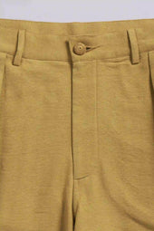 Ochre Wide Trousers