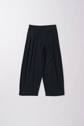 Cotton Pleated Trousers